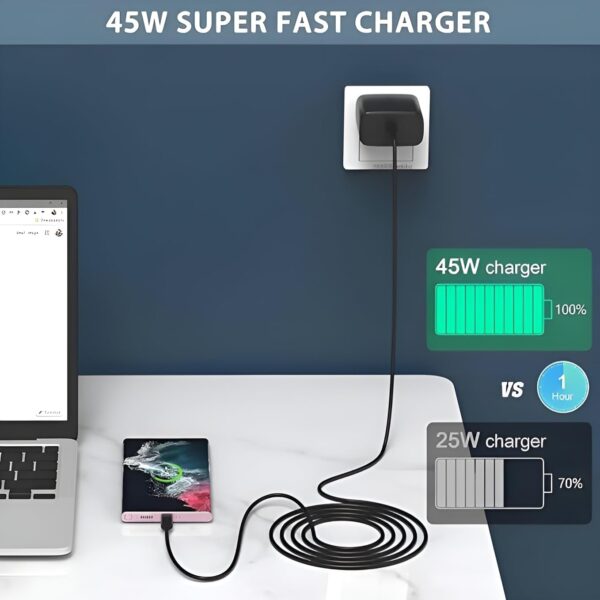 Samsung 45W Original Charger Adapter - Image 3