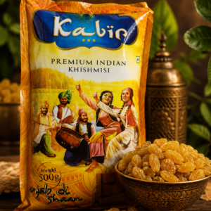 Premium Indian Raisins (Kishmish) – Sweet, Soft & Naturally Dried ( 500 gm )